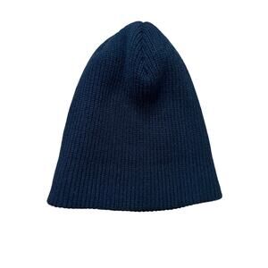 Black Winter Beanie Knit Toddler Hat Kids Warm Cap